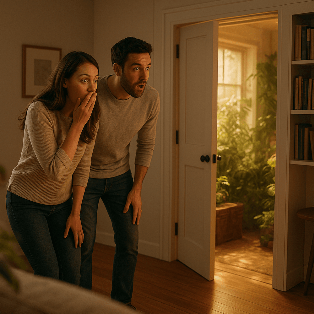 This Couple Found A Hidden Door In Their New House And What Was Behind It Changed Everything
